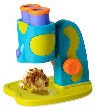 My first microscope [STEM toy] a working microscope for preschoolers! cover image