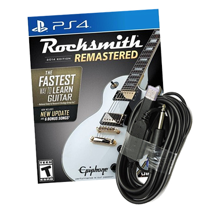Rocksmith Remastered for PS4 cover image