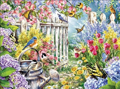 Spring awakening jigsaw puzzle cover image