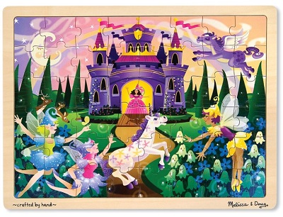 Fairy fantasy 48 piece wooden jigsaw puzzle cover image