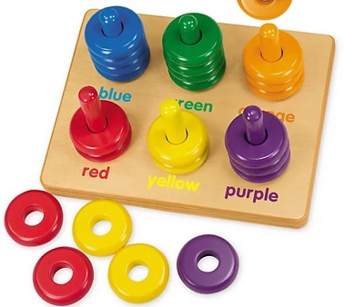 Color rings sorting board cover image