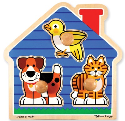 House pets jumbo knob puzzle cover image