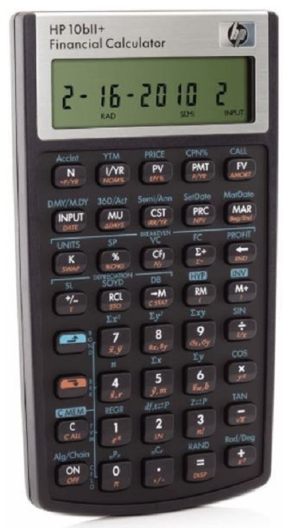 Financial calculator cover image