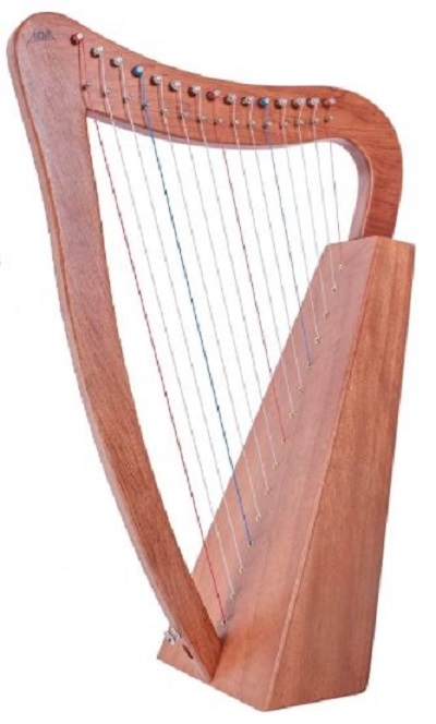 Celtic harp cover image