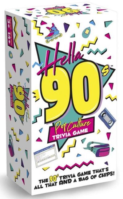 Hella 90s pop culture trivia game cover image