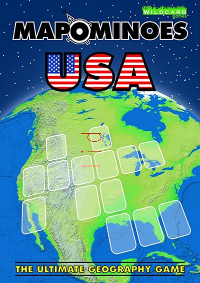 Mapominoes - USA the ultimate geography game cover image