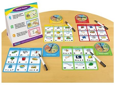 Phonics instant learning center. Vowel teams cover image