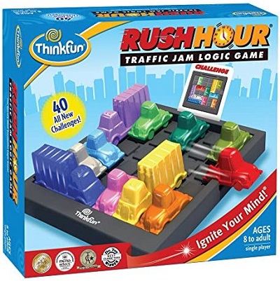 Rush hour traffic jam logic game cover image