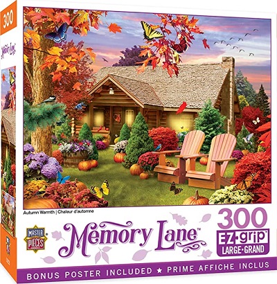 Autumn warmth jigsaw puzzle cover image
