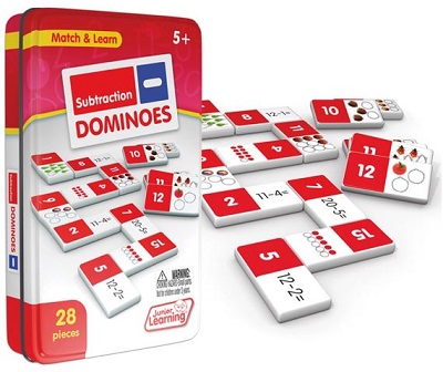 Subtraction Dominoes [STEM toy] cover image