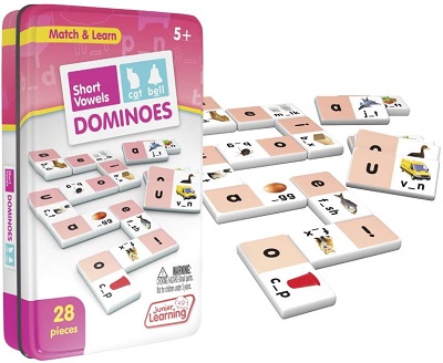 Short vowels dominoes cover image