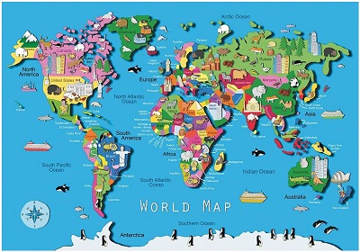 World Map puzzle cover image