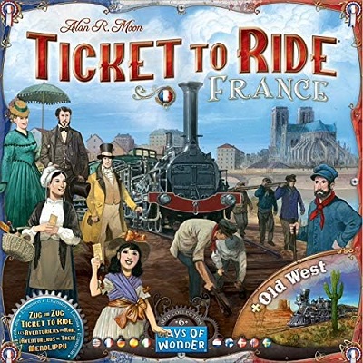 Ticket to ride: France and Old West expansion cover image