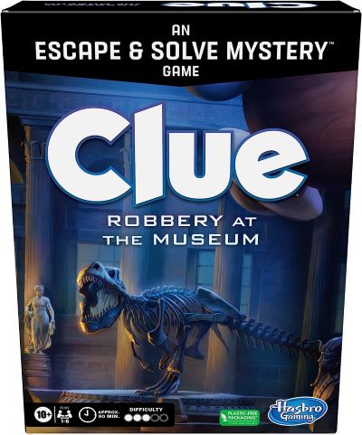 Clue: robbery at the museum cover image