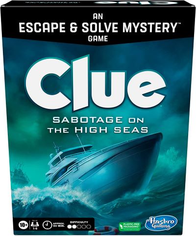 Clue: sabotage on the high seas cover image