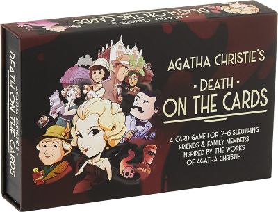 Agatha Christie’s death on the cards cover image
