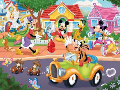 Mickey’s Sunday Morning Together Time Puzzles cover image