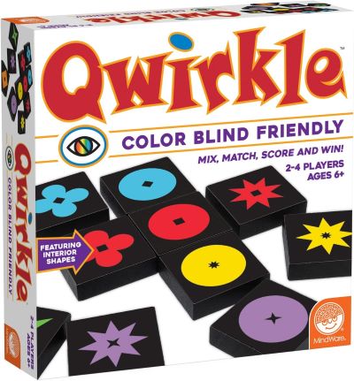 Qwirkle: color blind friendly cover image