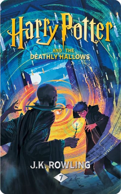 Harry Potter and the deathly hallows cover image