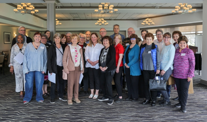 Group Photo of Volunteer Award Recipients
