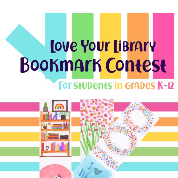 Love your library bookmark graphic