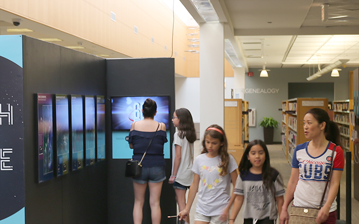 Earth From Space Exhibit