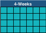4 Weeks in a calendar
