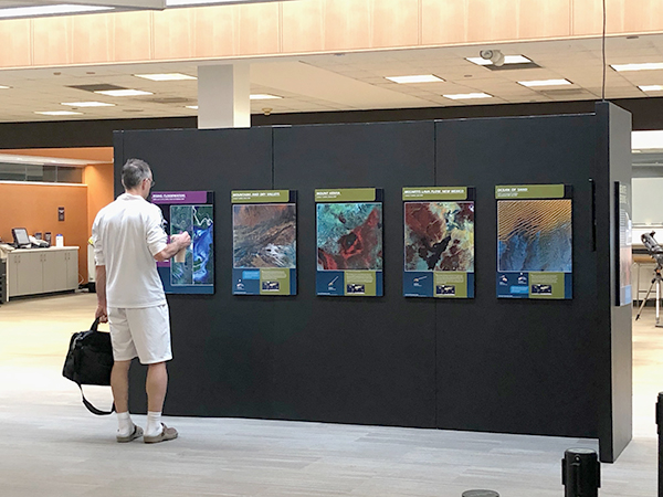 Earth From Space Exhibit