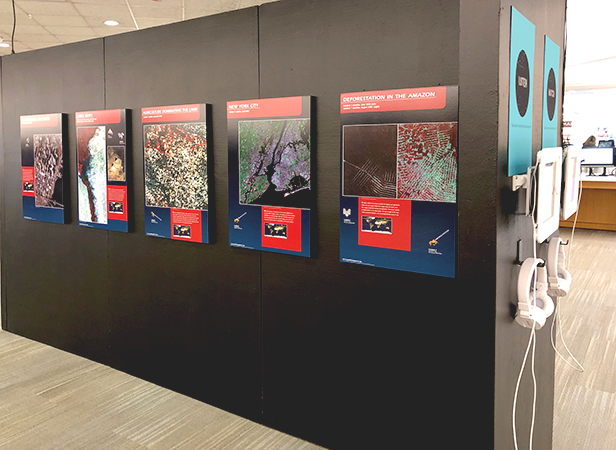 Earth From Space Exhibit