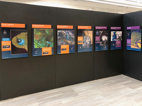 Earth From Space Exhibit