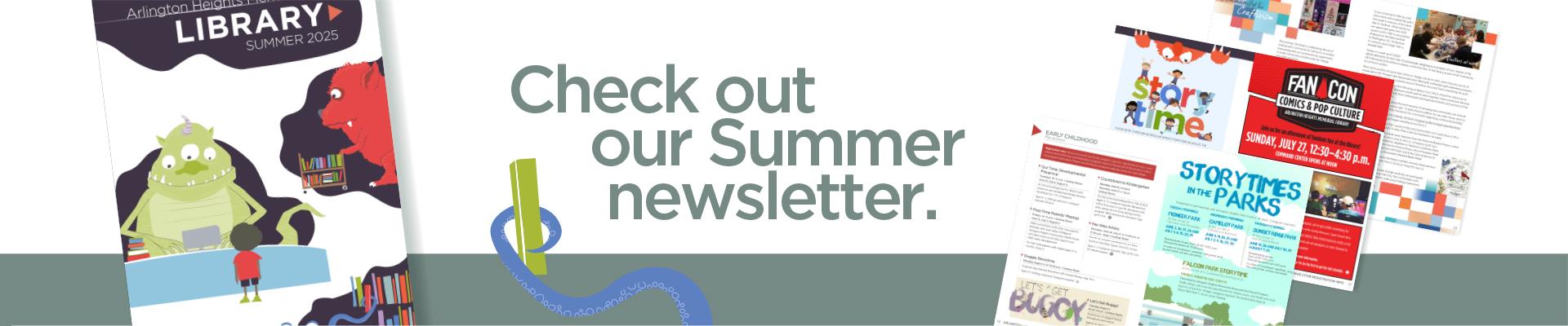 Arlington Heights Memorial Library Summer Newsletter 