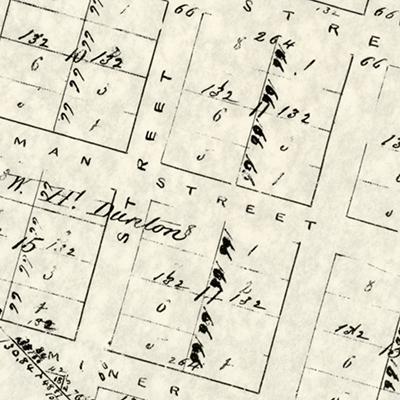 map from 1800s