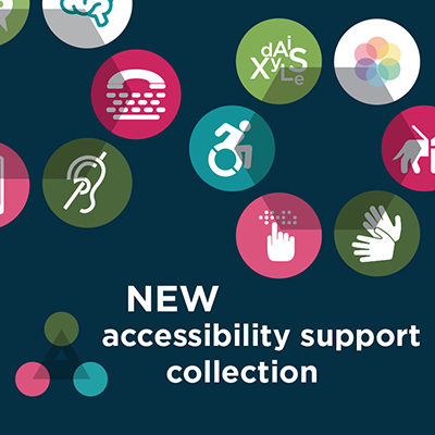 Accessibility Support Collection sign