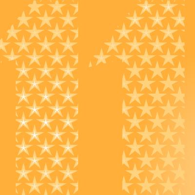 11 with stars