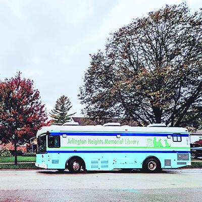 Visit the library's bookmobile