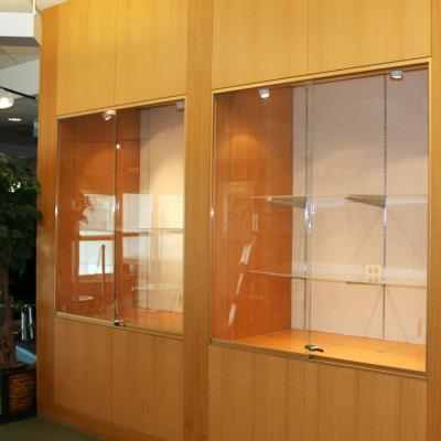 Lobby Display Cases
